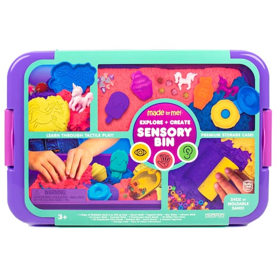 Horizon Made by Me Rainbow Unicorn Sensory Bin